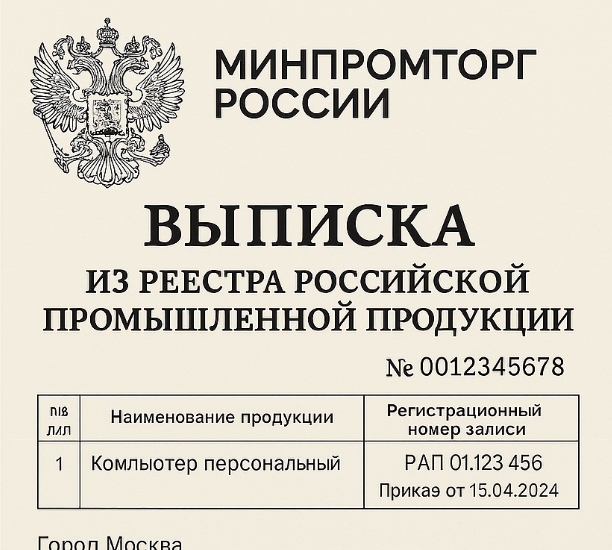 Включение в реестр Минпромторга: полный гид по регистрации российских производителей в 2025 году