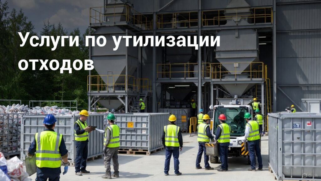 Услуги по утилизации отходов для предприятий
